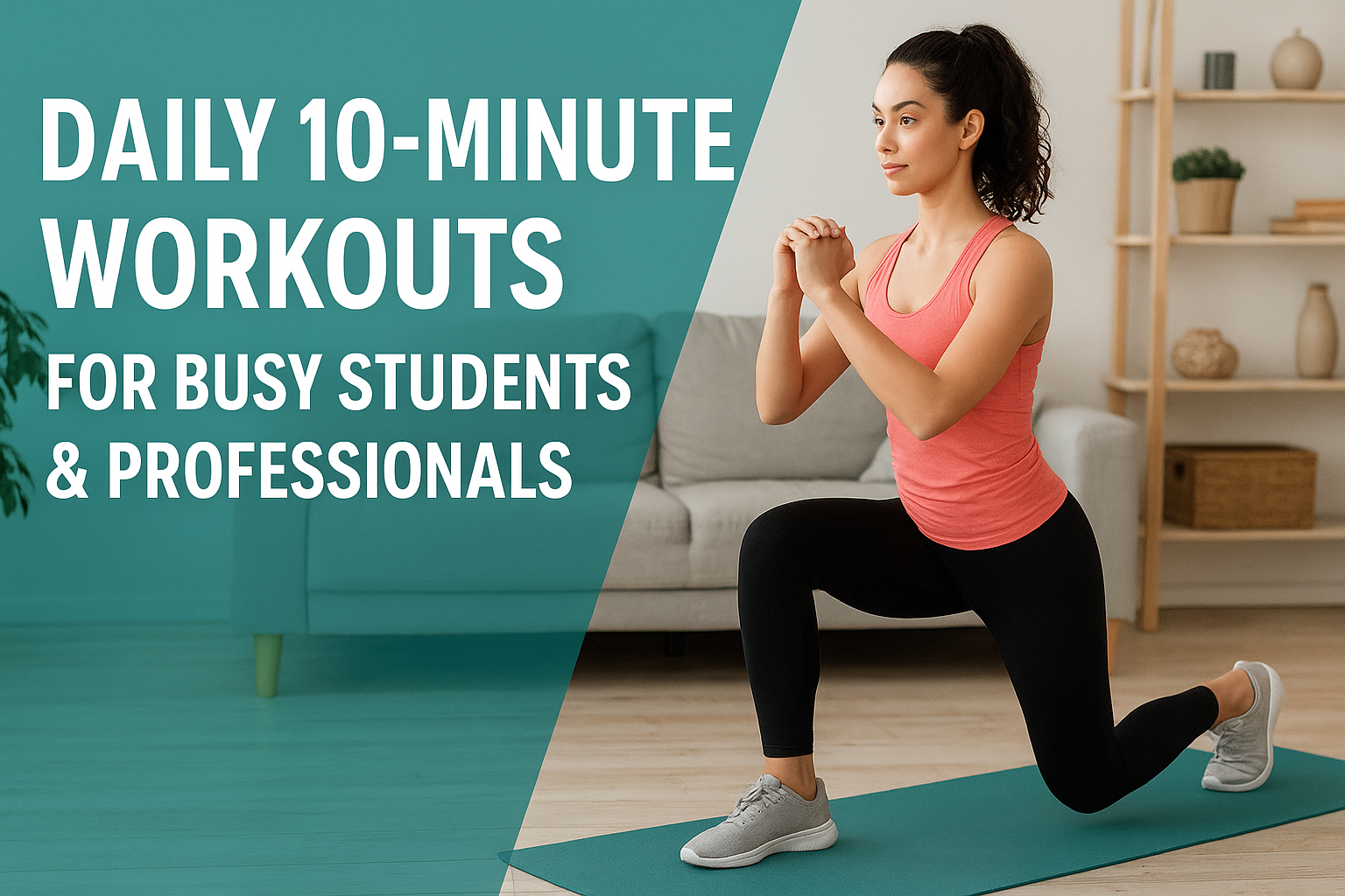 Daily 10-Minute Workouts for Busy Students & Professionals